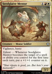 Seedglaive Mentor - Bloomburrow