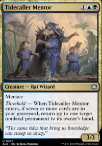 Tidecaller Mentor - Bloomburrow