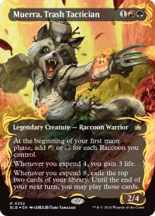Muerra, tacticienne du rebut - Bloomburrow