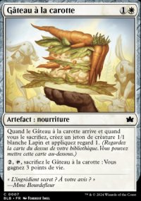 Gteau  la carotte - Bloomburrow