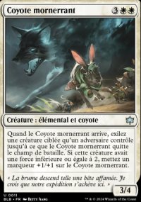 Coyote mornerrant - Bloomburrow