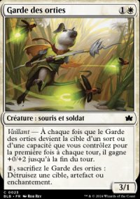 Garde des orties - Bloomburrow