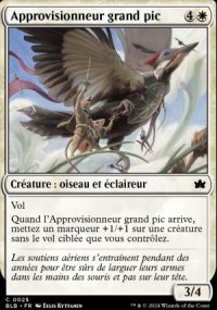 Approvisionneur grand pic - Bloomburrow