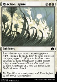 Raction lapine - Bloomburrow