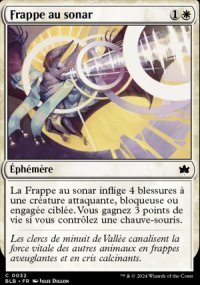 Frappe au sonar - Bloomburrow