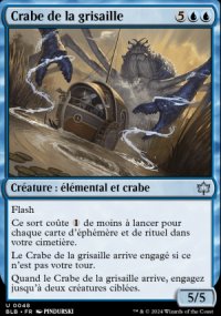 Crabe de la grisaille - Bloomburrow