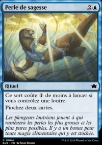 Perle de sagesse - Bloomburrow