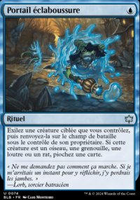 Portail claboussure - Bloomburrow