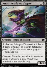 Assassine  lame d'agate - Bloomburrow