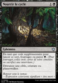 Nourrir le cycle - Bloomburrow