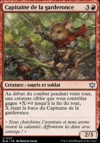 Capitaine de la garderonce - Bloomburrow