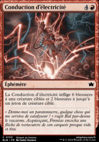 Conduction d'lectricit - Bloomburrow