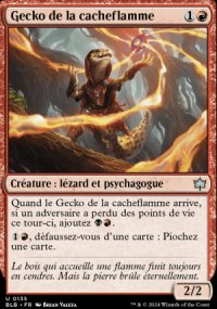 Gecko de la cacheflamme - Bloomburrow