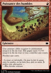 Puissance des humbles - Bloomburrow