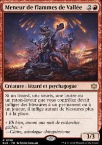 Meneur de flammes de Valle - Bloomburrow
