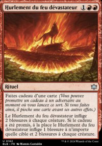 Hurlement du feu dvastateur - Bloomburrow