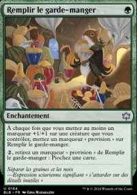 Remplir le garde-manger - Bloomburrow