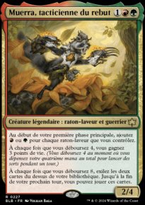 Muerra, tacticienne du rebut - Bloomburrow