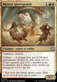 Mentor glaivegraine - Bloomburrow