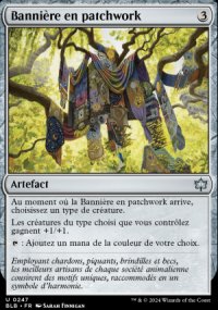 Bannire en patchwork - Bloomburrow