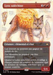 Lynx solchine - Bloomburrow