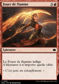 Fouet de flamme - Bloomburrow
