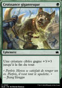 Croissance gigantesque - Bloomburrow