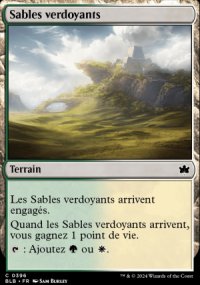 Sables verdoyants - Bloomburrow