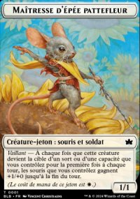 Jeton Matresse d'pe pattefleur - Bloomburrow