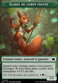 Jeton Garde du corps touffu - Bloomburrow
