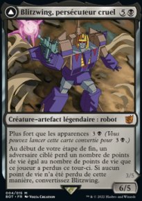 Blitzwing, perscuteur cruel<br>Blitzwing, assaillant volutif