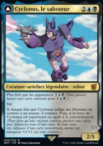 Cyclonus, le saboteur<br>Cyclonus, combattant cybertronien