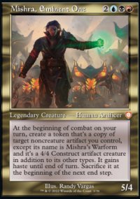 Mishra, Eminent One - The Brothers' War Commander Decks