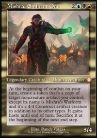 Mishra, Eminent One 1 - The Brothers' War Commander Decks