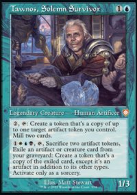 Tawnos, Solemn Survivor - The Brothers' War Commander Decks