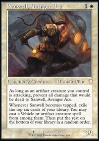 Sanwell, Avenger Ace - The Brothers' War Commander Decks