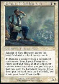 Scholar of New Horizons - The Brothers' War Commander Decks