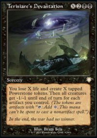 Terisiare's Devastation - The Brothers' War Commander Decks