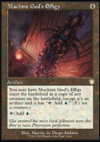 Machine God's Effigy - The Brothers' War Commander Decks