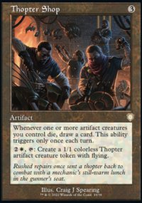 Thopter Shop - The Brothers' War Commander Decks