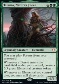 Titania, Nature's Force - The Brothers' War Commander Decks