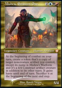 Mishra, Eminent One 2 - The Brothers' War Commander Decks