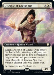 Disciple of Caelus Nin - The Brothers' War Commander Decks