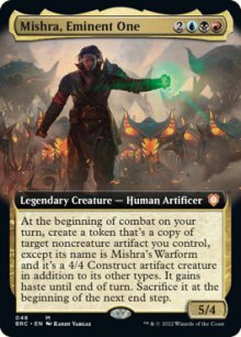 Mishra, Eminent One 3 - The Brothers' War Commander Decks