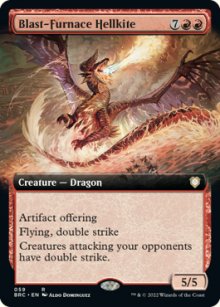 Blast-Furnace Hellkite - The Brothers' War Commander Decks