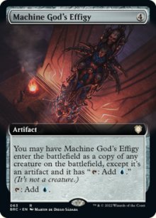 Machine God's Effigy - The Brothers' War Commander Decks
