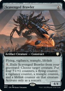 Scavenged Brawler - The Brothers' War Commander Decks