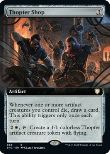 Thopter Shop 2 - The Brothers' War Commander Decks