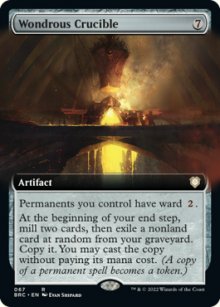Wondrous Crucible - The Brothers' War Commander Decks