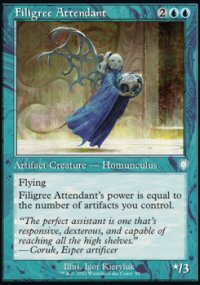 Filigree Attendant - The Brothers' War Commander Decks